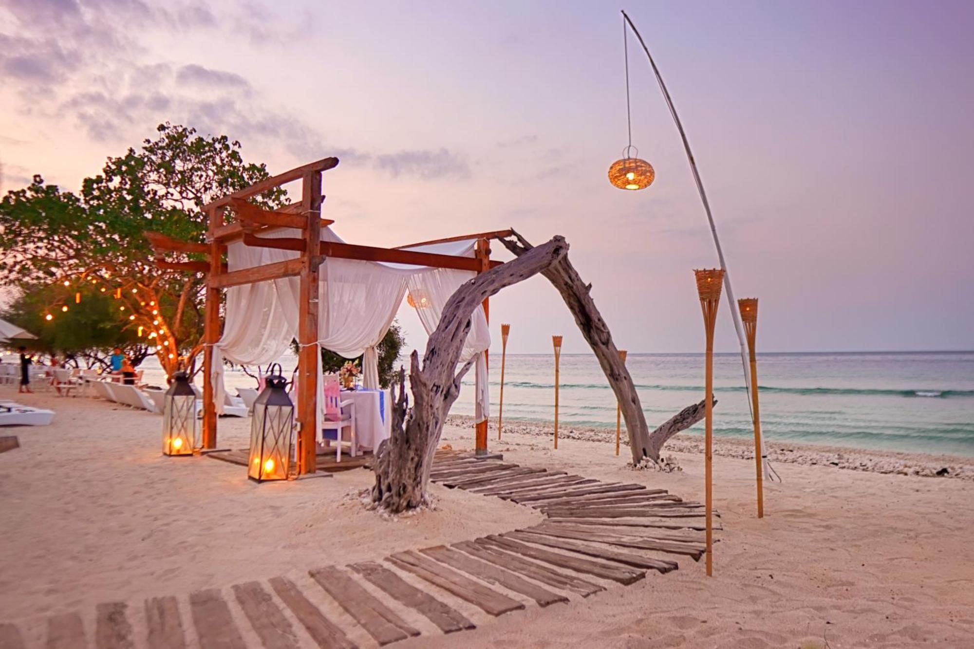 Gili Eco Villas Джили Трауанган Екстериор снимка